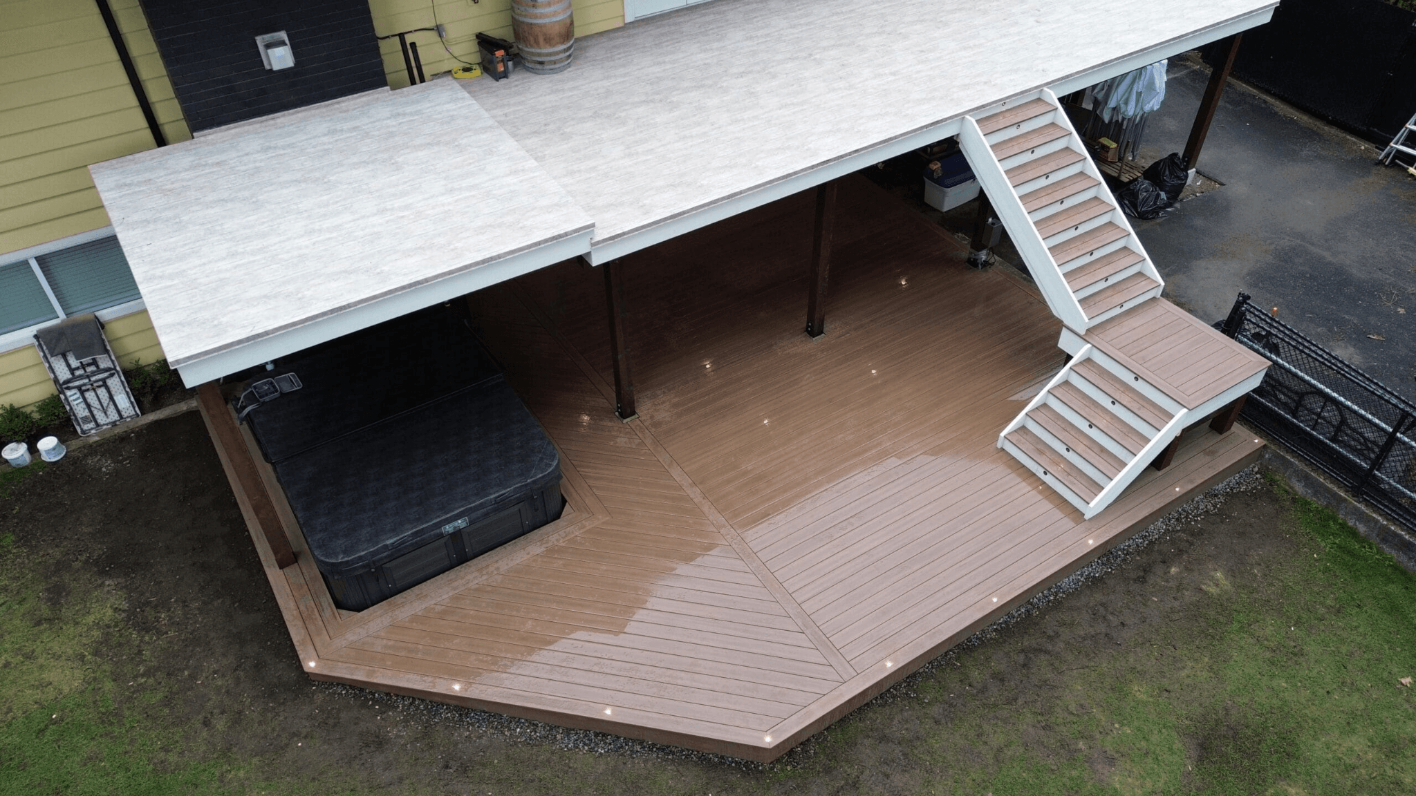 Waterproof Vinyl Deck